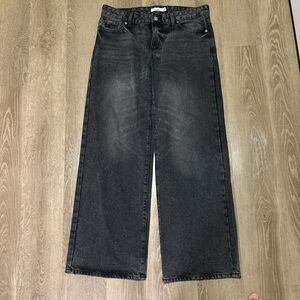 S.O.N.G low rise Black Jeans 7/28